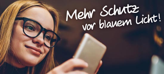 Zu viel blaues Licht kann Ihren Augen schaden